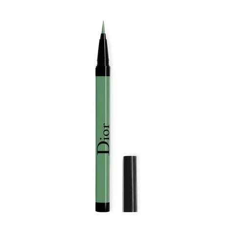 christian dior touch matte green eyes|Dior on stage eyeliner.